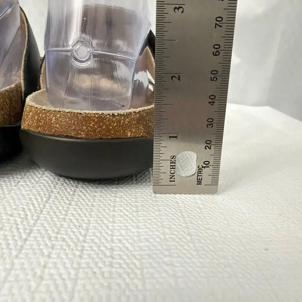 Mephisto Sandals Womens Size 10 Helisa Bronze Leather Slip On Comfort 40